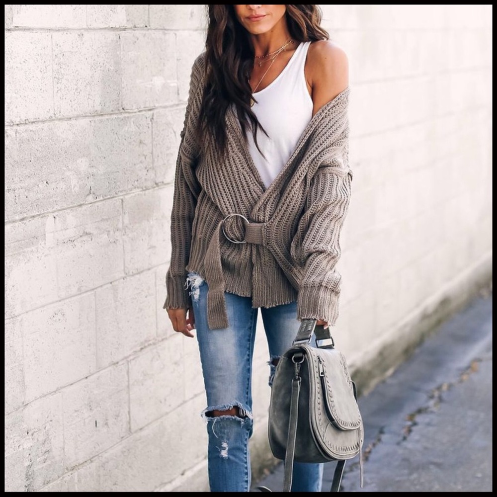All Buckled Up Sweater - Picture 3 of 6